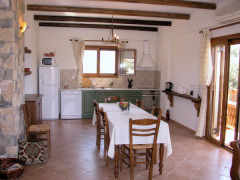 Villa Irini's well-equipped kitchen