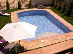 Villa Kalithea's private pool