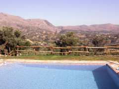 Villa Eleftheria's private swimming pool