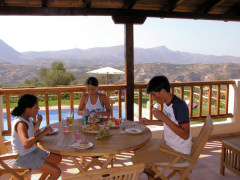 Lunch on your private terrace